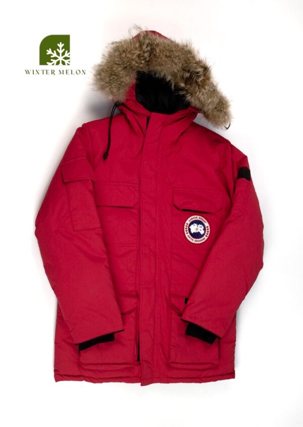 เสื้อกันหนาว CANNADA GOOSE สีแดง