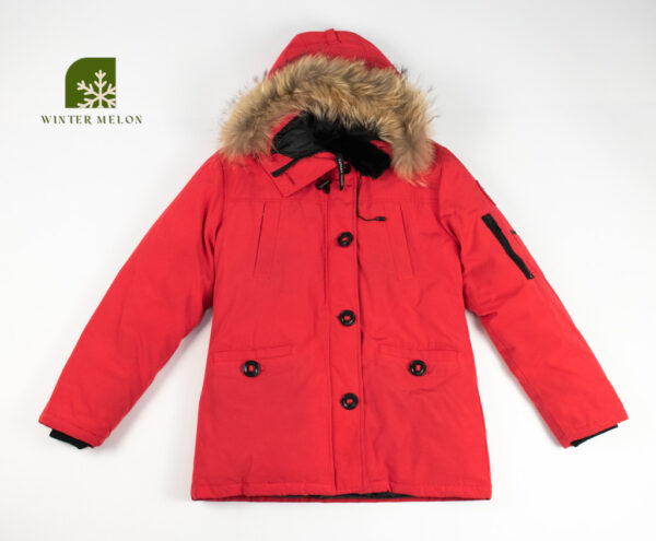 เสื้อกันหนาว CANNADA GOOSE สีแดง
