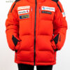 เสื้อกันหนาวขนเป็ด Descente สีแดง
