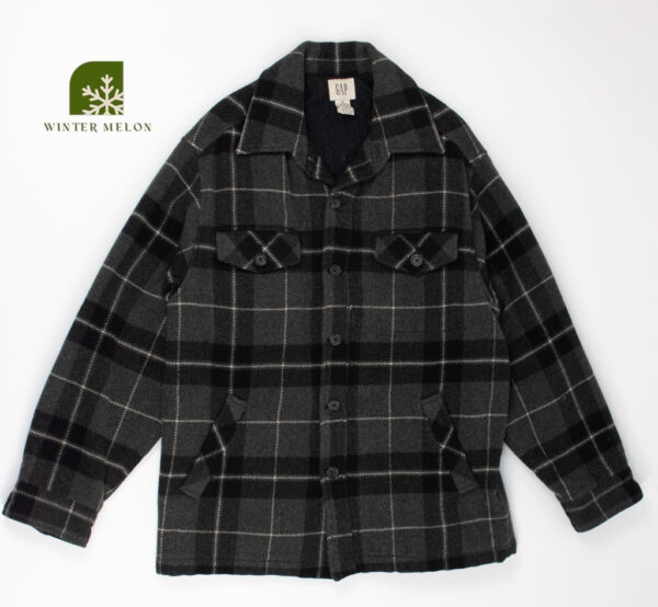 เสื้อโค้ท GAP สีดำเทา