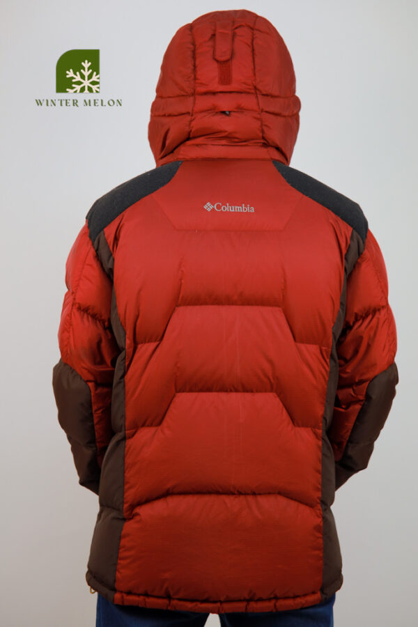 เสื้อกันหนาว COLUMBIA สีแดงเลือดหมู - Image 4