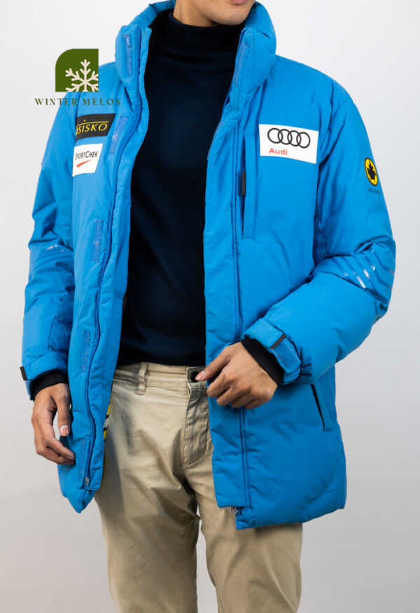 เสื้อขนเป็ด DESCENTE สีฟ้า - Image 2