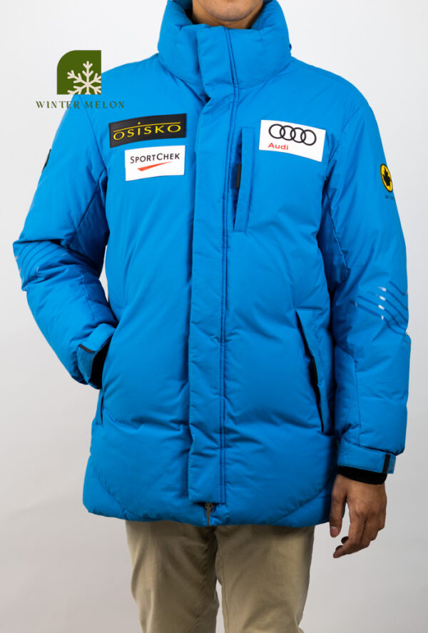 เสื้อขนเป็ด DESCENTE สีฟ้า - Image 3
