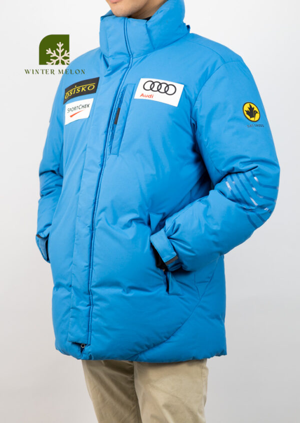 เสื้อขนเป็ด DESCENTE สีฟ้า - Image 4