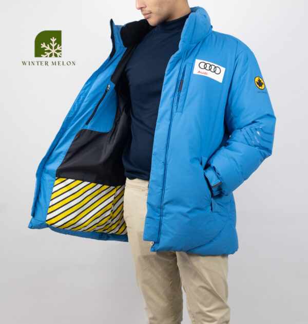 เสื้อขนเป็ด DESCENTE สีฟ้า - Image 5