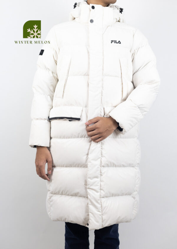 เสื้อกันหนาว FILA สีขาว - Image 2