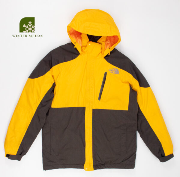 เสื้อกันหนาว THE NORTH FACE สีเหลืองดำ