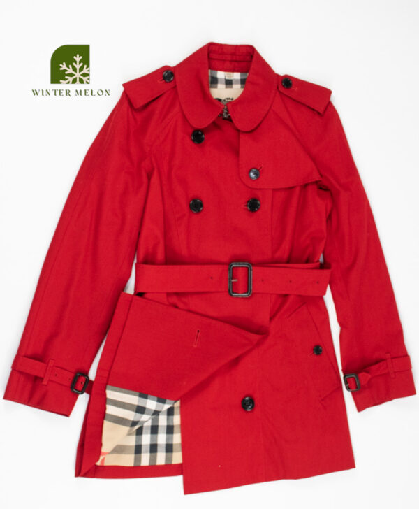 เสื้อเทรนซ์ BURBERRY สีแดง