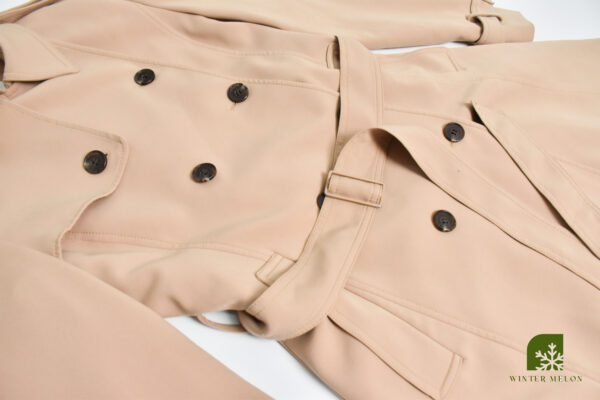 เสื้อเทรนซ์ KENNETH LADY สีครีม - Image 2