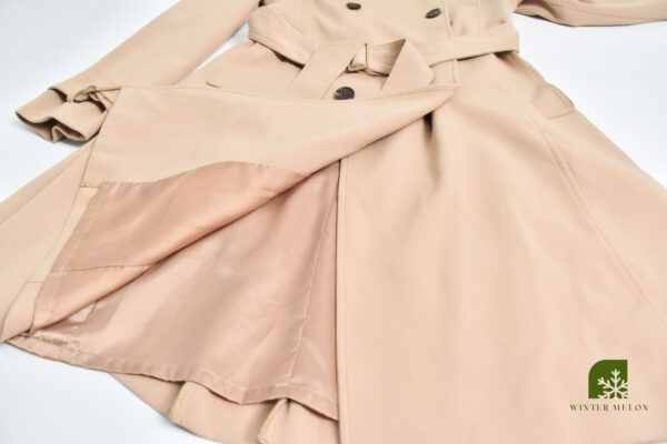 เสื้อเทรนซ์ KENNETH LADY สีครีม - Image 3