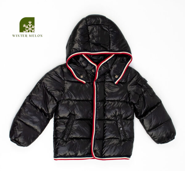 เสื้อกันหนาวเด็ก MONCLER สีดำเงา
