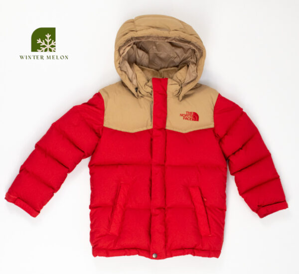 เสื้อกันหนาวเด็ก THE NORTH FACE สีแดง