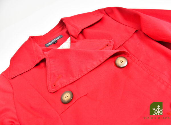 เสื้อเทรนซ์ AT THE ZOO สีแดง - Image 3