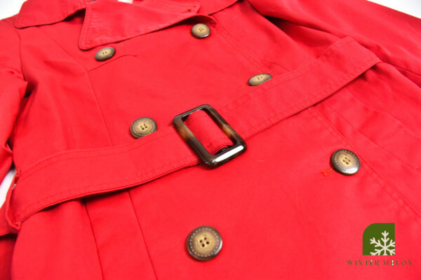 เสื้อเทรนซ์ AT THE ZOO สีแดง - Image 5