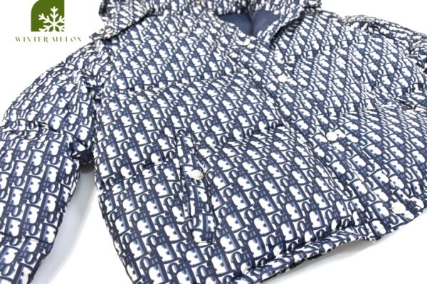 เสื้อกันหนาวพิมพ์ลาย DIOR สีกรม - Image 3