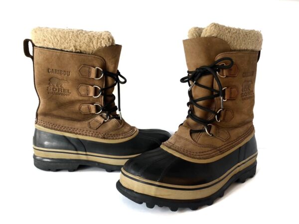 รองเท้าหิมะSOREL WATERPROOFสีน้ำตาลลายครีม