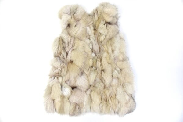 เสื้อกั๊ก ASYMMETRY NO.12 สีครีม VE006 - Image 4