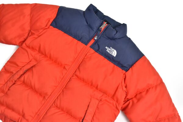 เสื้อกันหนาวเด็ก THE NORTHFACE สีส้มกรม - Image 2