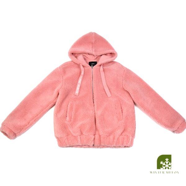 เสื้อแจ๊คเก็ต CLRIDEN สีชมพู