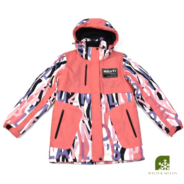 เสื้อสกี MOLLTI	สีชมพู