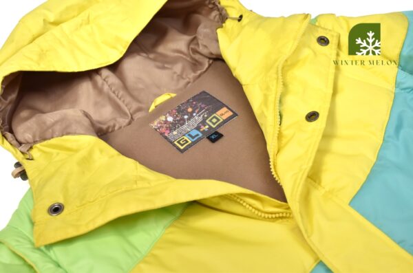 เสื้อสกี GL+O สีเหลือง - Image 3
