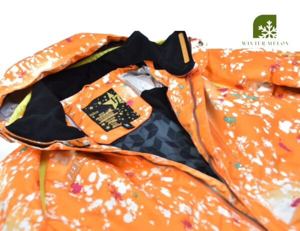 เสื้อสกี FELICE สีส้ม - Image 2