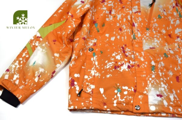 เสื้อสกี FELICE สีส้ม - Image 3