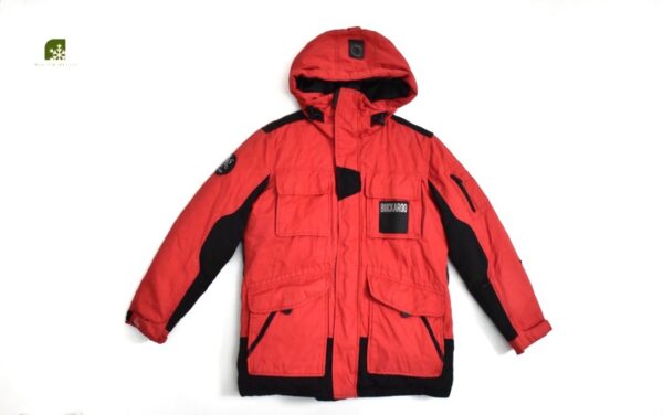 เสื้อกันหนาว BUCKAROO	สีแดงดำ