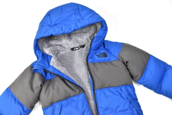 เสื้อกันหนาวเด็กสีฟ้าแถบดำ THE NORTH FACE - Image 3