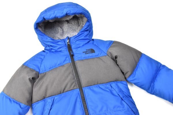 เสื้อกันหนาวเด็กสีฟ้าแถบดำ THE NORTH FACE - Image 2