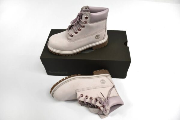 รองเท้าหิมะTIMEBERLAND (KIDS)สีชมพูอ่อน - Image 4