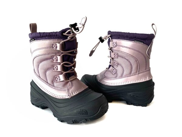 รองเท้าลุยหิมะ THE NORTH FACE (KID) สีเทาม่วง