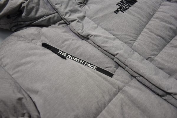 เสื้อกันหนาว THE NORTH FACE สีเทา ตัวยาว - Image 3