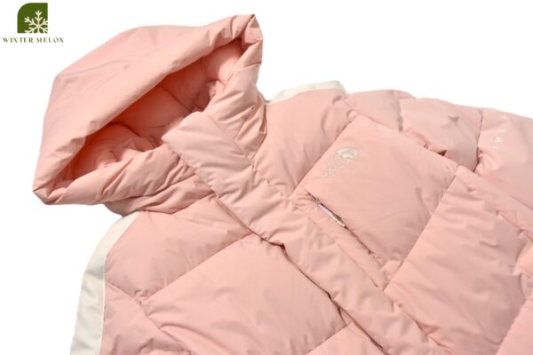 เสื้อกันหนาว THE NORTH FACE สีชมพู ตัวยาว - Image 2