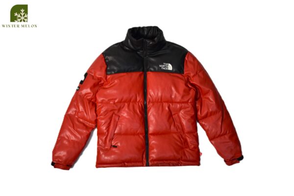 เสื้อกันหนาว THE NORTH FACE สีดำแดงหนัง