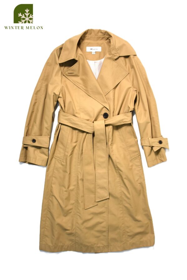 เสื้อเทรนซ์ AK. ANNEKLEIN สีน้ำตาลครีม