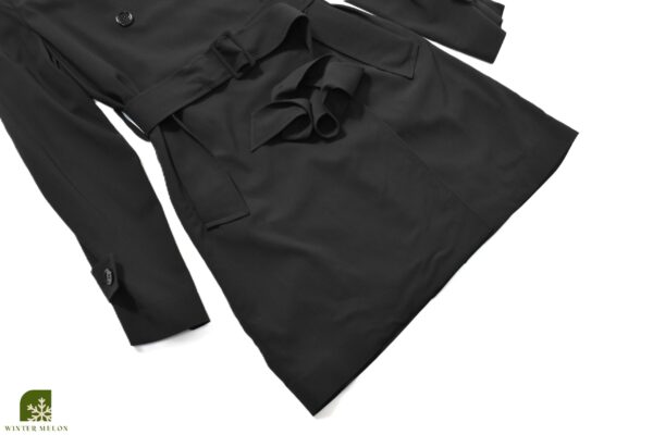เสื้อเทรนซ์ SISLEY สีดำ - Image 2