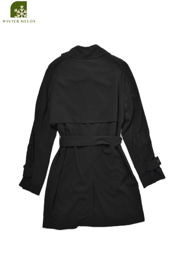 เสื้อเทรนซ์ SISLEY สีดำ - Image 3