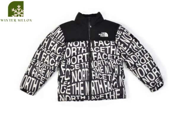 เสื้อกันหนาว THE NORTH FACE สีดำลายตัวอักษร