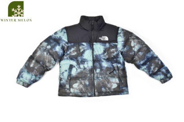 เสื้อกันหนาว THE NORTH FACE สีเขียวลายแสงเหนือ