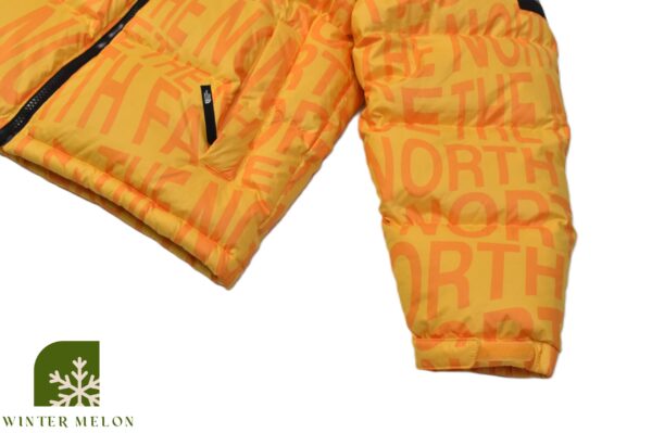 เสื้อกันหนาว THE NORTH FACE สีเหลืองลายตัวอักษร - Image 5