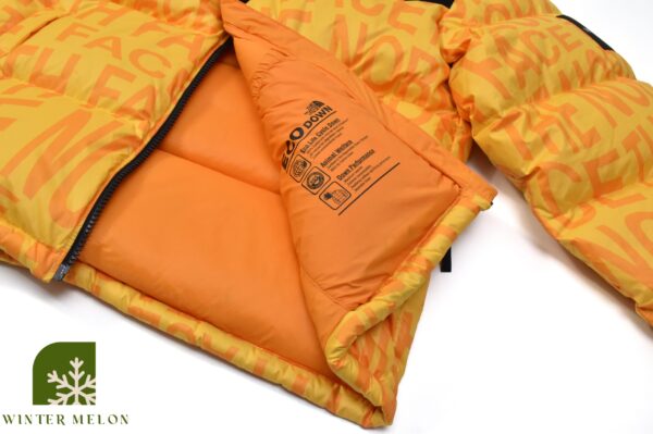 เสื้อกันหนาว THE NORTH FACE สีเหลืองลายตัวอักษร - Image 4