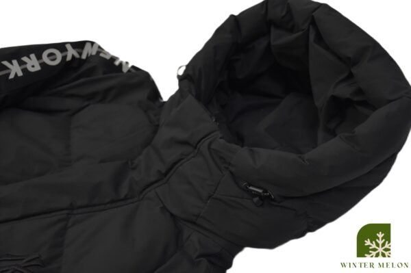 เสื้อกันหนาว MLB สีดำ รุ่นยาว - Image 3