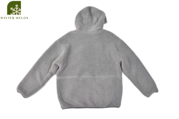 เสื้อกันหนาวแจ็คเก็ตผ้าฟลีซ COLUMBIA สีเทา - Image 4