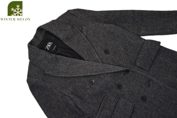 เสื้อโค้ท ZARA	สีเทาดำ - Image 2