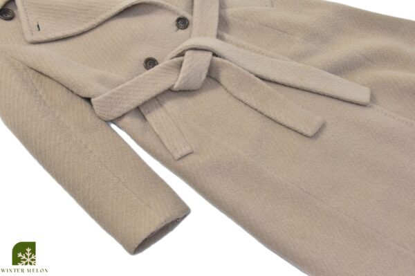 เสื้อโค้ท IZZAT BABA สีน้ำตาล - Image 3