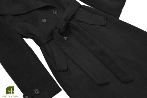 เสื้อโค้ท สีดำ - Image 3
