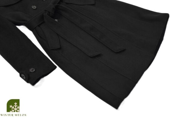 เสื้อโค้ท สีดำ - Image 4