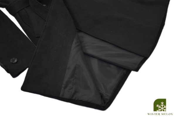 เสื้อโค้ท สีดำ - Image 5