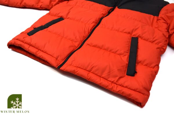 เสื้อกันหนาว THE NORTH FACE สีแดงดำปักโลโก้ที่แขน - Image 3
